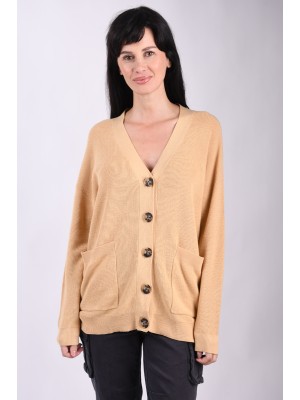 Cardigan Dama Selected Slfalma Knit Croissant